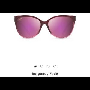 Maui Jim Olu Olu Sunglasses in Burgundy Fade